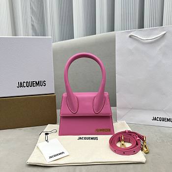 Jacquemus Le Chiquito Moyen Pink Bag 18x15.5x8 cm