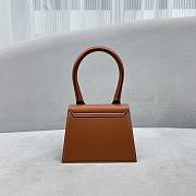 Jacquemus Le Chiquito Moyen Brown Bag 18x15.5x8 cm - 4