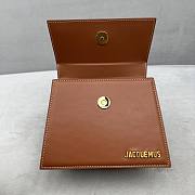 Jacquemus Le Chiquito Moyen Brown Bag 18x15.5x8 cm - 6