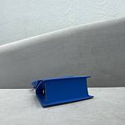 Jacquemus Le Chiquito Moyen Blue Bag 18x15.5x8 cm - 3