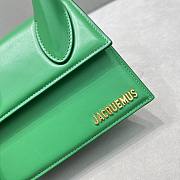 Jacquemus Le Chiquito Moyen Green Bag 18x15.5x8 cm - 3
