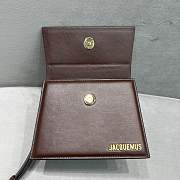 Jacquemus Le Chiquito Moyen Dark Brown Bag 18x15.5x8 cm - 2