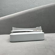 Jacquemus Le Carinu White Smooth Leather 19x13x3.5 cm - 3