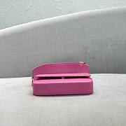 Jacquemus Le Carinu Pink Smooth Leather 19x13x3.5 cm - 5