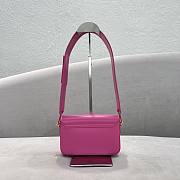 Jacquemus Le Carinu Pink Smooth Leather 19x13x3.5 cm - 2