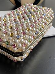 Chanel Evening Bag Glass Pearls Transparent & Multicolour AS3771  - 5