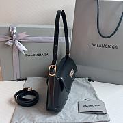 Balenciaga XX Flap Stretch BB-logo Black Leather size 27x4.8x15.5 cm - 5