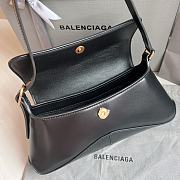 Balenciaga XX Flap Stretch BB-logo Black Leather size 27x4.8x15.5 cm - 2