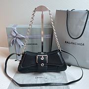 Balenciaga Lindsay Small Black Leather size 29x13x4.8 cm - 1