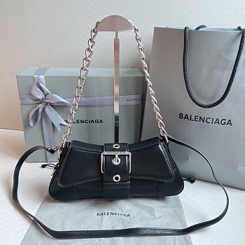 Balenciaga Lindsay Small Black Leather size 29x13x4.8 cm