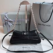 Balenciaga Lindsay Small Black Leather size 29x13x4.8 cm - 5
