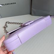Balenciaga Lindsay Small Light Purple Leather size 29x13x4.8 cm - 6