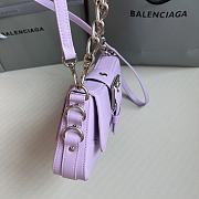 Balenciaga Lindsay Small Light Purple Leather size 29x13x4.8 cm - 5