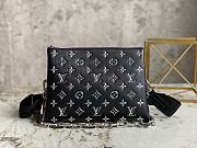Louis Vuitton Coussin PM Black/Gray Lambskin 26 x 20 x 12 cm - 1