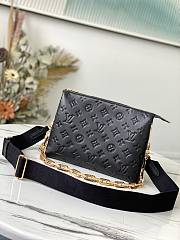 Louis Vuitton Coussin PM Black M21260 size 26 x 20 x 12 - 1