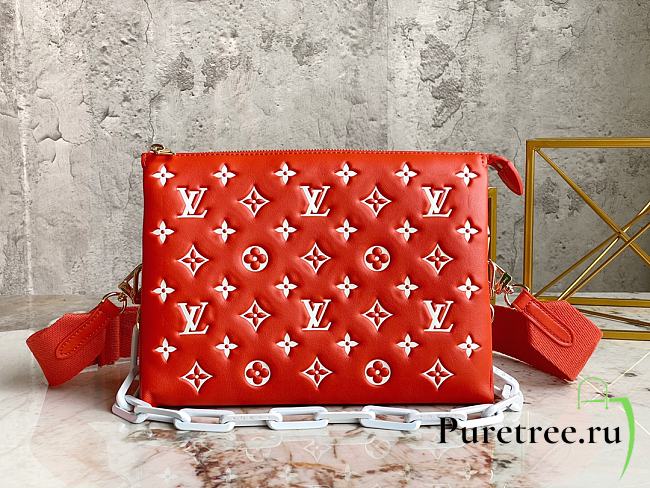 Louis Vuitton Coussin PM Terracotta M20761 size 26 x 20 x 12 cm - 1