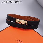 Kelly 18 Belt Black Epsom Leather - 6