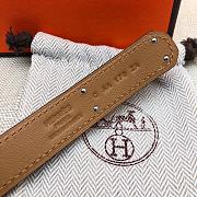 Kelly 18 Belt White Epsom Leather - 2