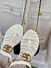 Gucci Double G Sandal White - 6