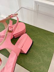 Gucci Double G Sandal Pink - 4