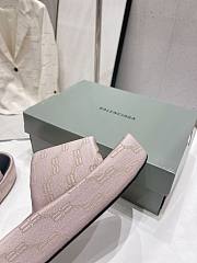 Balenciaga Platform Slide Sandal Light Pink - 2
