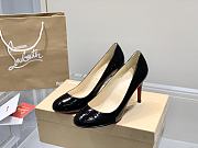 Christian Louboutin Dolly Pump Black Patent Calf Leather 85mm - 2