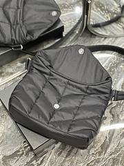 YSL Loulou Puffer Messenger Bag In Econyl Regenerated Nylon 34x27x12 cm - 2