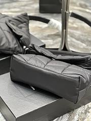 YSL Loulou Puffer Messenger Bag In Econyl Regenerated Nylon 34x27x12 cm - 3