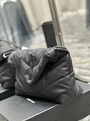 YSL Loulou Puffer Messenger Bag In Econyl Regenerated Nylon 34x27x12 cm - 4