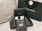 Chanel Silver-tone Metal And Strass Crystal Flap Bag - 1