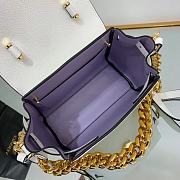 Versace La Medusa Small Handbag White Size 20x10x17 cm - 3