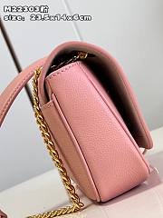 LV LockMe Chain Bag East West Rose Trianon Pink 23.5x14x6 cm - 2