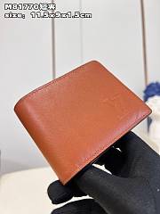 LV Slender Wallet Tan Millesime Calf Leather 11.5 x 9x 1.5 cm - 6