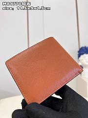 LV Slender Wallet Tan Millesime Calf Leather 11.5 x 9x 1.5 cm - 5