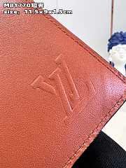 LV Slender Wallet Tan Millesime Calf Leather 11.5 x 9x 1.5 cm - 3