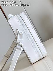 LV Handle Soft Trunk Optic White Calf Leather 21.5x15x7 cm - 2