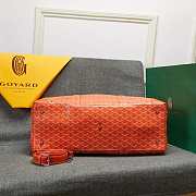 Goyard Goyardine Orange Boeing Travel Bag 48 x 28 x 22 cm - 4