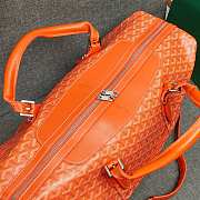 Goyard Goyardine Orange Boeing Travel Bag 48 x 28 x 22 cm - 3