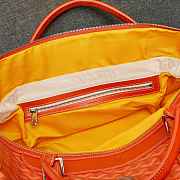 Goyard Goyardine Orange Boeing Travel Bag 48 x 28 x 22 cm - 2