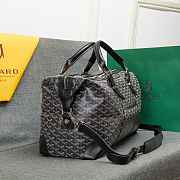 Goyard Goyardine Black Boeing Travel Bag 48 x 28 x 22 cm - 6