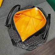 Goyard Goyardine Black Boeing Travel Bag 48 x 28 x 22 cm - 5