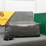 Goyard Goyardine Black Boeing Travel Bag 48 x 28 x 22 cm - 4