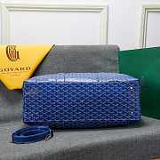 Goyard Goyardine Blue Boeing Travel Bag 48 x 28 x 22 cm - 4