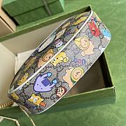 Gucci Animal Print Mini Bag Beige/Ebony GG Supreme 22x12.5x5 cm - 4