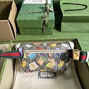 Gucci Animal Print Belt Bag Beige/Ebony GG Supreme 23x12x2.5 cm - 4