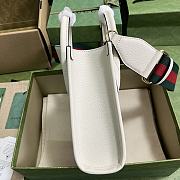 Gucci Animal Print Mini Tote Bag Beige/Ebony GG Supreme 16x20x7 cm - 5