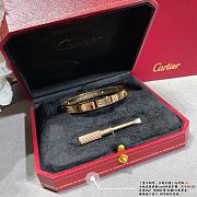 Cartier Love Bracelet, 4 Diamond 6.1mm - 4