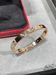 Cartier Love Bracelet, 10 Diamonds 6.1 mm - 3