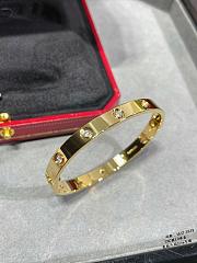 Cartier Love Bracelet, 10 Diamonds 6.1 mm - 4