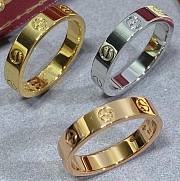 Cartier Love Rings ( Rose Gold, Silver, Gold for men 5.5mm & women 3.6mm) - 1